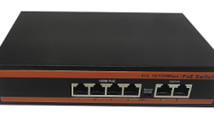 GP-1006 4+2 POE Switch