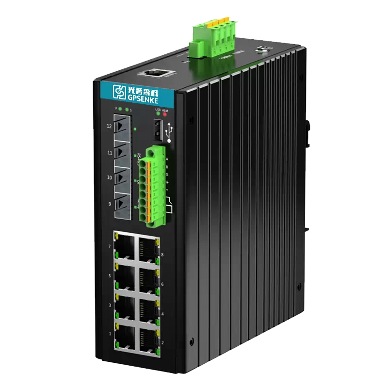 GPEM2012G-R Series 4+8 Industrial L2+ Managed ETH Switch - Image 3