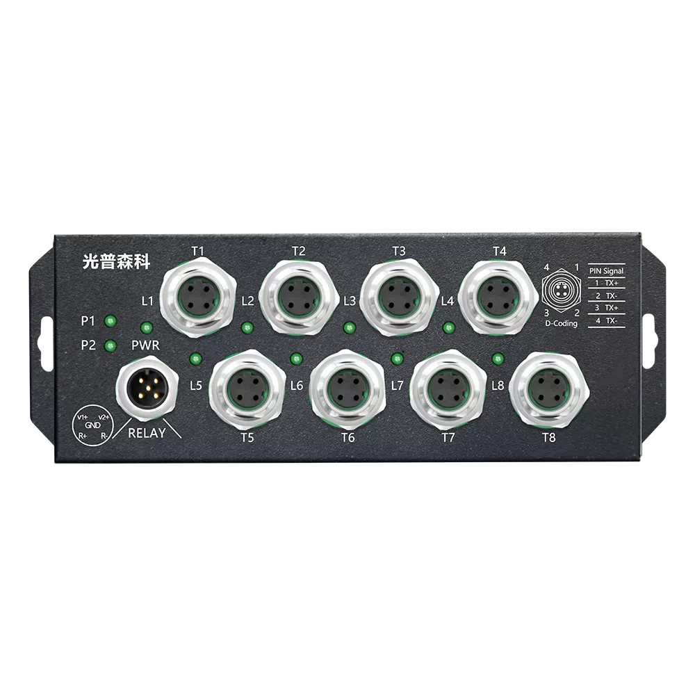 GPLA-1008M-8T-D2 M.12 Rail Transit ETH SW