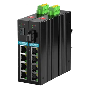 GPLA1005-R Series 1+4 100/1000M Industrial Unmanaged ETH Switch