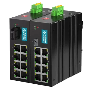 GPLA1009-R Series 1+8 100M/1000M Industrial Unmanaged ETH Switch