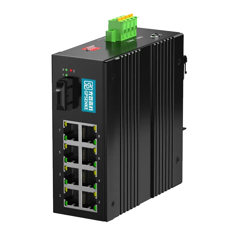 GPLA1009-R Series 1+8 100M/1000M Industrial Unmanaged ETH Switch - Image 3