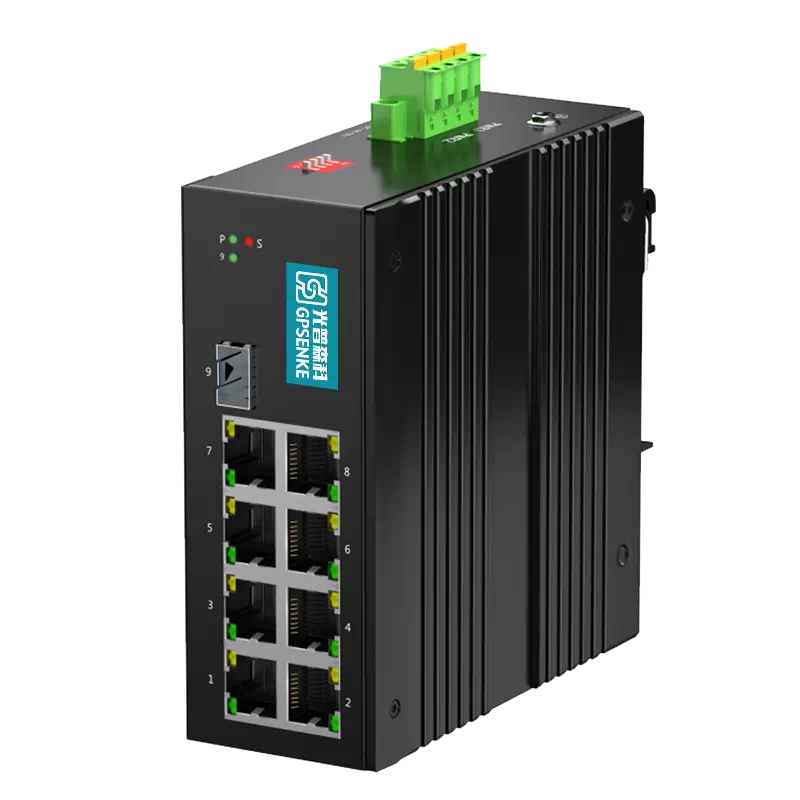 GPLA1009-R Series 1+8 100M/1000M Industrial Unmanaged ETH Switch - Image 2