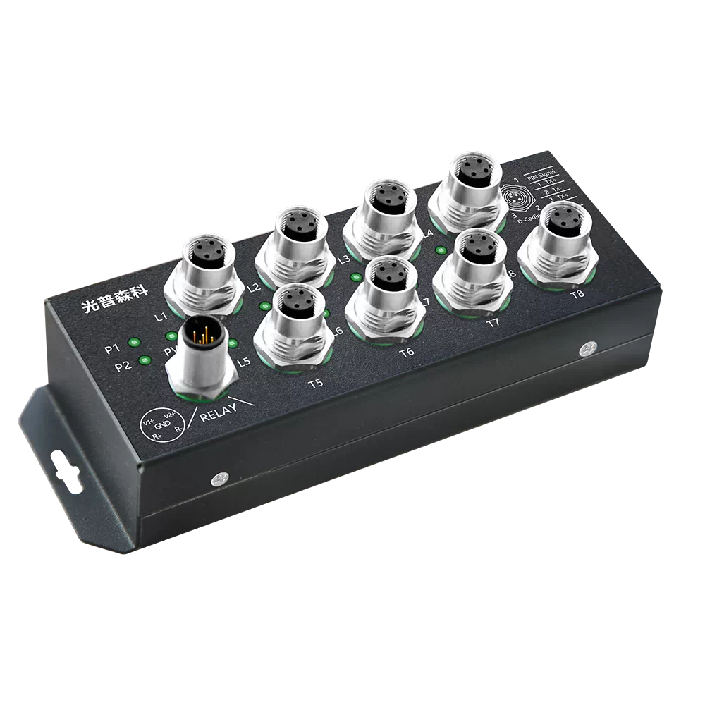 GPLA-1008M-8T-D2 M.12 Rail Transit ETH SW - Image 2