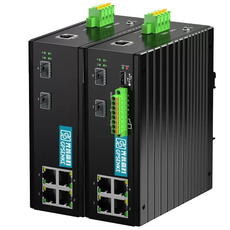 GPEM2006G-R3 Series 2+4 Industrial L2+ Managed ETH Switch
