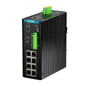 GPEM2010GP-R3 Series 2+8 Industrial L2+ Managed PoE Switch