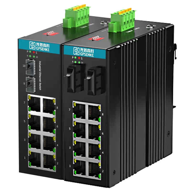 GPLA1010GP-R Series 2+8 Industrial Unmanaged PoE Switch
