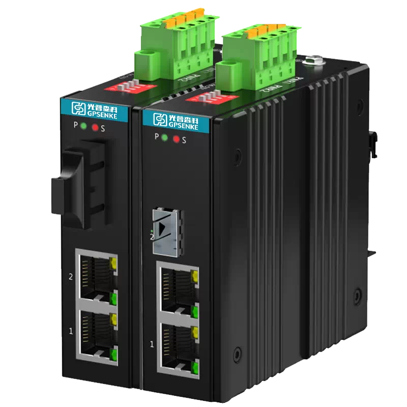 GPAM200-R 1+2 Series Industrial Media Converter