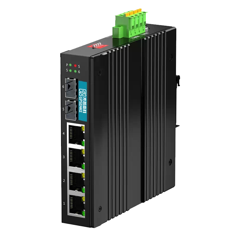 GPLA1006GP-R Series 2+4 Industrial Unmanaged PoE Switch