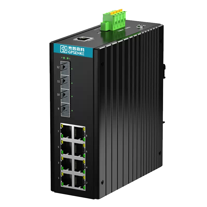 GPEM2012G-R Series 4+8 Industrial L2+ Managed ETH Switch - Image 2