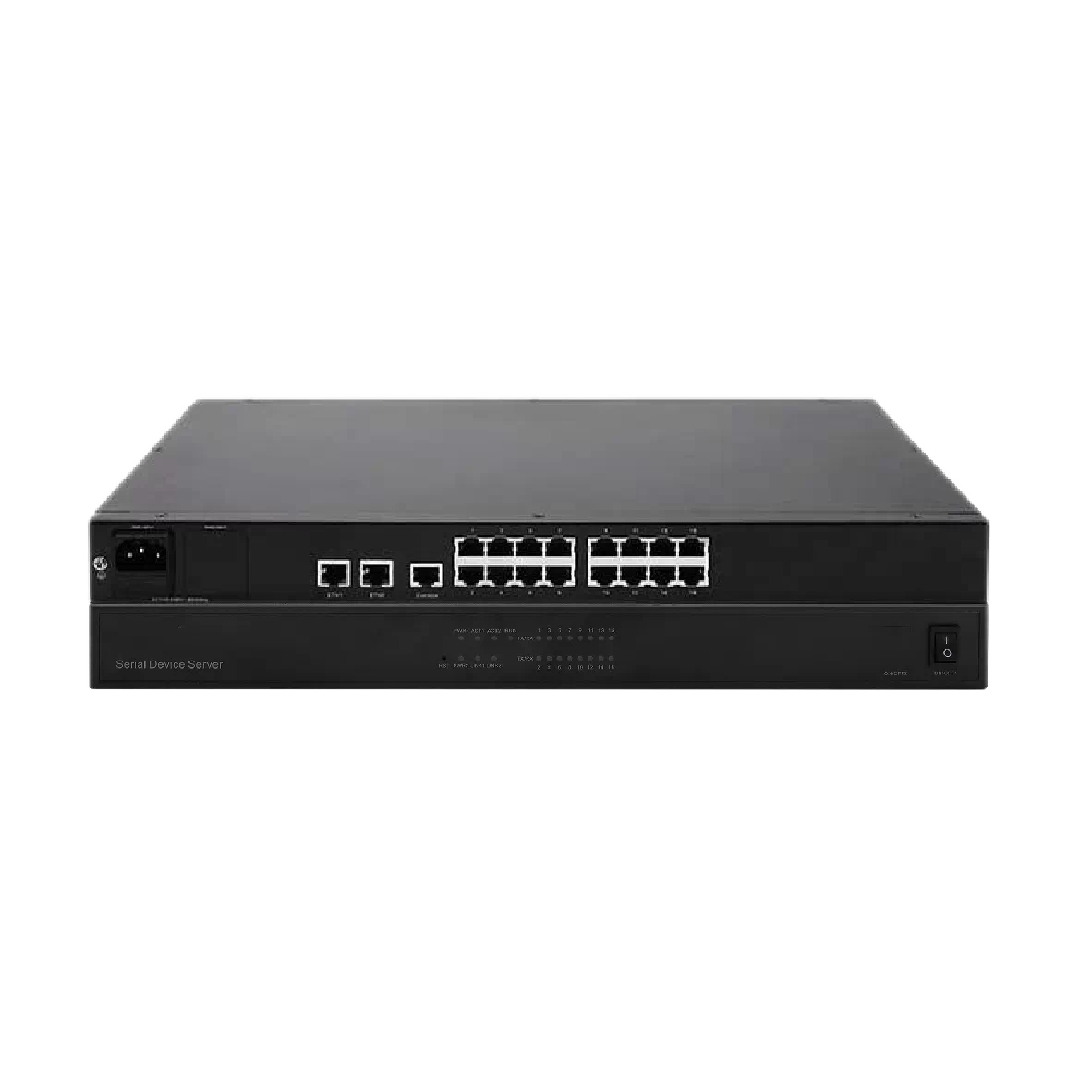 GP-C4016 Serial Server 16*RS232/485 to 2*RJ45 ETH